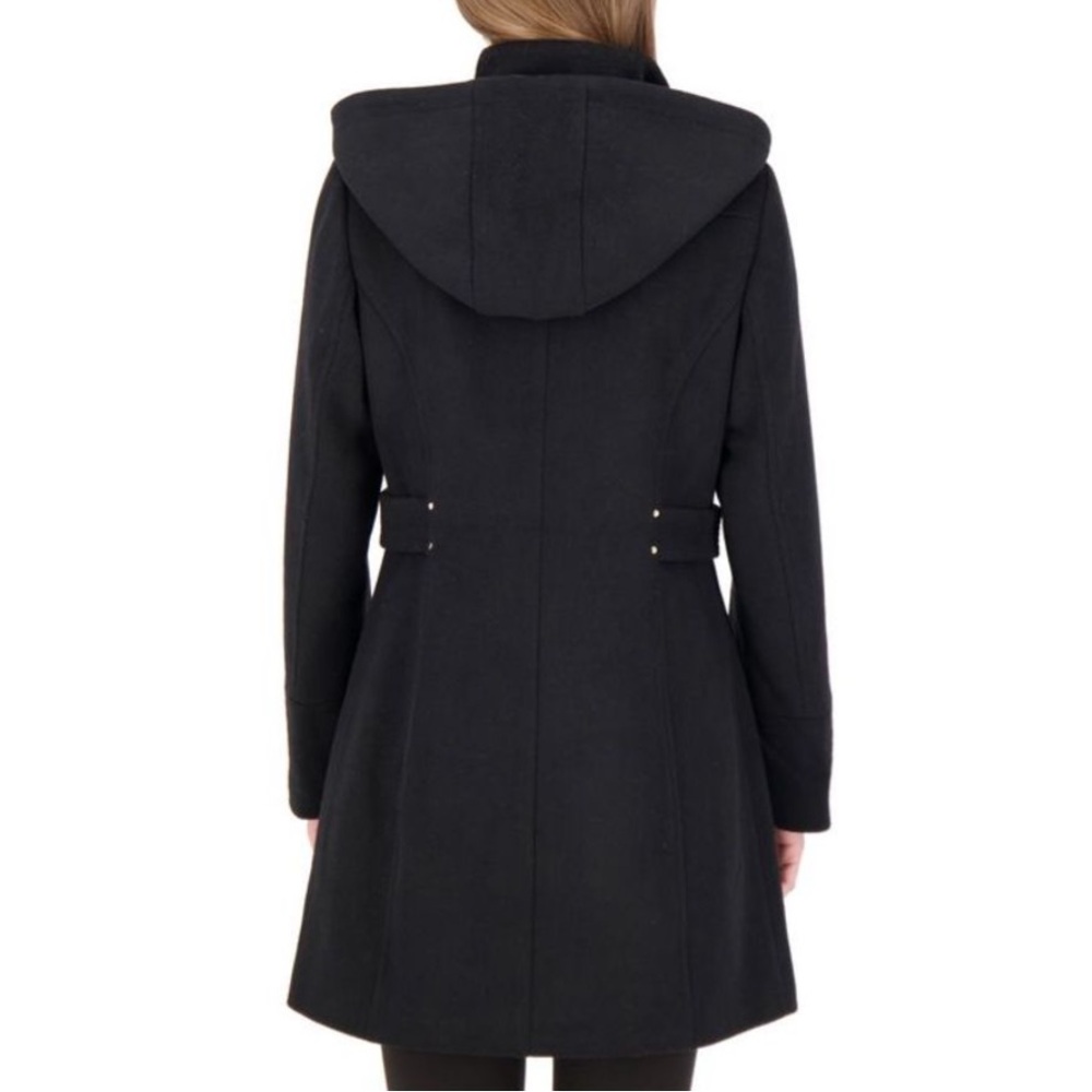 Vince Camuto Hooded A-Line Walker Coat - Picture 6 of 16